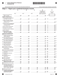 Schedule UB Combined Apportionment for Unitary Business Group - Illinois, Page 3