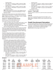 Instructions for Schedule 1299-D Income Tax Credits (For Corporations and Fiduciaries) - Illinois, Page 4