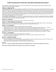 Instructions for Schedule 1299-D Income Tax Credits (For Corporations and Fiduciaries) - Illinois, Page 5