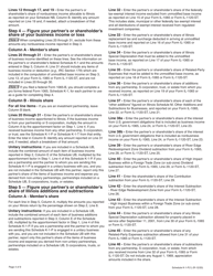 Instructions for Schedule K-1-P, K-1-P(3) Partnerships and S Corporations - Illinois, Page 4