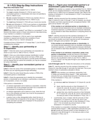 Instructions for Schedule K-1-P, K-1-P(3) Partnerships and S Corporations - Illinois, Page 8