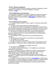 Application for Registration/Renewal as an Athlete Agent - Iowa, Page 10