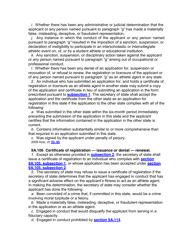 Application for Registration/Renewal as an Athlete Agent - Iowa, Page 8