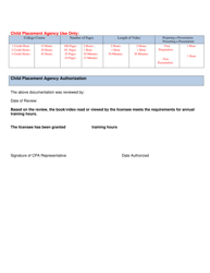 Form FCL440 Report of Directed Readings or Approved Video Viewing - Kansas, Page 2