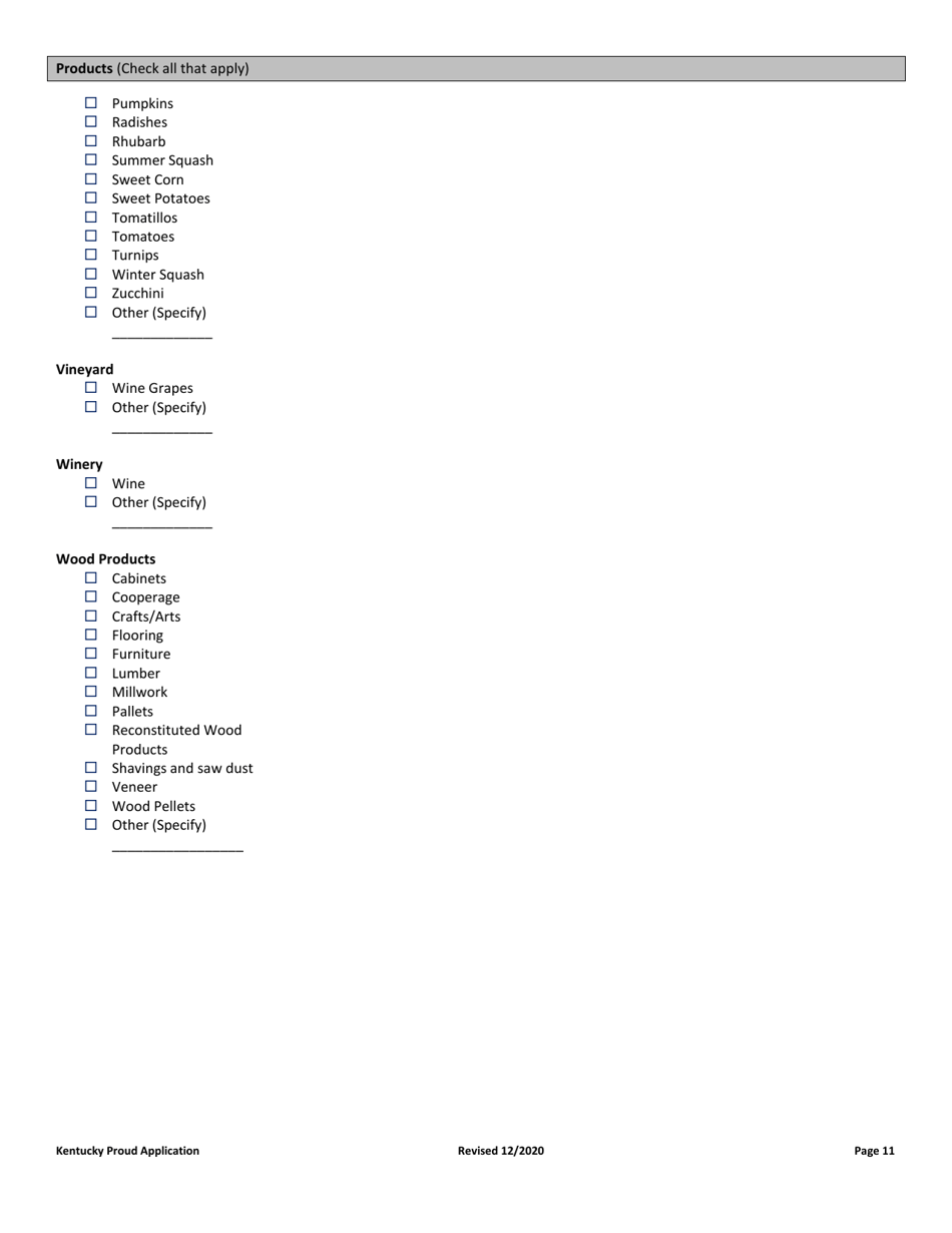 Membership Application  Agreement - Kentucky, Page 11