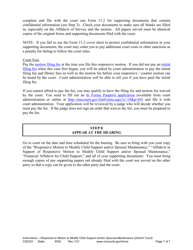 Form CSD301 Instructions for Response to Motion to Modify Child Support and/or Spousal Maintenance - Minnesota, Page 7