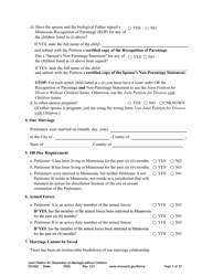Form DIV302 Joint Petition, Agreement, and Judgment and Decree for Marriage Dissolution Without Children - Minnesota, Page 3