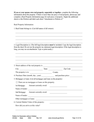 Form DIV402 Petition for Dissolution of Marriage Without Children - Minnesota, Page 15