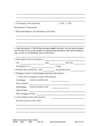 Form DIV402 Petition for Dissolution of Marriage Without Children - Minnesota, Page 16