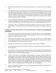 Instructions for Form DIV502 Answer and Counterpetition for Dissolution of Marriage Without Children - Minnesota, Page 10