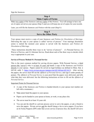 Form DIV401 Instructions for Dissolution of Marriage Without Children - Minnesota, Page 14