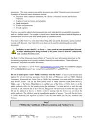 Form DIV401 Instructions for Dissolution of Marriage Without Children - Minnesota, Page 18