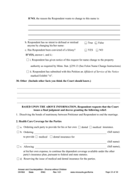 Form DIV502 Answer and Counterpetition for Dissolution of Marriage Without Children - Minnesota, Page 23