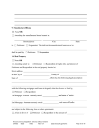 Form DIV502 Answer and Counterpetition for Dissolution of Marriage Without Children - Minnesota, Page 26