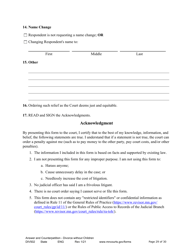Form DIV502 Answer and Counterpetition for Dissolution of Marriage Without Children - Minnesota, Page 29