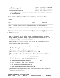 Form DIV502 Answer and Counterpetition for Dissolution of Marriage Without Children - Minnesota, Page 8