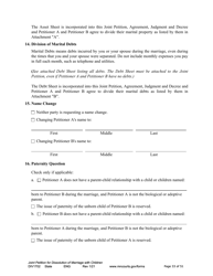 Form DIV1702 Joint Petition, Agreement, and Judgment and Decree for Marriage Dissolution With Children - Minnesota, Page 33