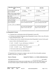 Form DIV802 Petition for Dissolution of Marriage With Children - Minnesota, Page 17