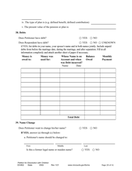 Form DIV802 Petition for Dissolution of Marriage With Children - Minnesota, Page 29
