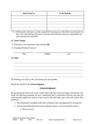 Form DIV802 Petition for Dissolution of Marriage With Children - Minnesota, Page 40