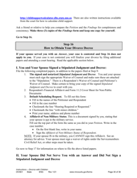 Form DIV801 Instructions for Dissolution of Marriage With Children - Minnesota, Page 30