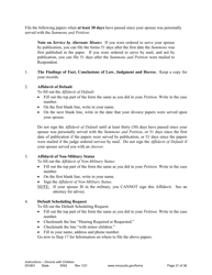 Form DIV801 Instructions for Dissolution of Marriage With Children - Minnesota, Page 31