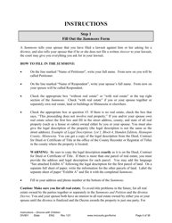 Form DIV801 Instructions for Dissolution of Marriage With Children - Minnesota, Page 4