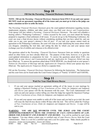 Instructions for Form DIV902 Answer and Counterpetition for Dissolution of Marriage With Children - Minnesota, Page 20