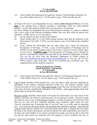 Instructions for Form DIV902 Answer and Counterpetition for Dissolution of Marriage With Children - Minnesota, Page 7