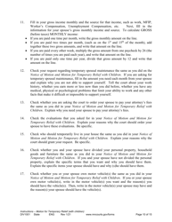 Form DIV1001 Instructions for Request for Temporary Relief Pending Final Hearing With Children - Minnesota, Page 10