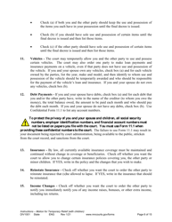 Form DIV1001 Instructions for Request for Temporary Relief Pending Final Hearing With Children - Minnesota, Page 6