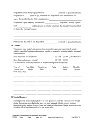 Form DIV902 Answer and Counterpetition for Dissolution of Marriage With Children - Minnesota, Page 22
