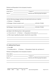 Form DIV902 Answer and Counterpetition for Dissolution of Marriage With Children - Minnesota, Page 39