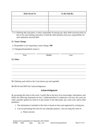 Form DIV902 Answer and Counterpetition for Dissolution of Marriage With Children - Minnesota, Page 41