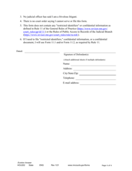 Form HOU202 Eviction Action Answer - Minnesota, Page 4
