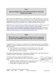 Form PRO801 Instructions for Starting a Case: Informal Probate With a Will - Minnesota, Page 16