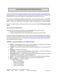 Form PRO801 Instructions for Starting a Case: Informal Probate With a Will - Minnesota, Page 2
