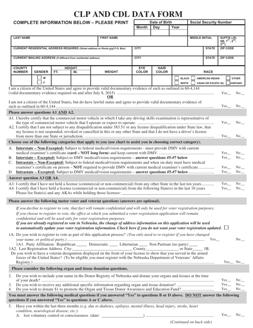 Form DMV06-105  Printable Pdf