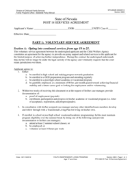 Form FPO0802 B Post 18 Services Agreement - Nevada