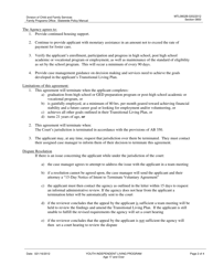 Form FPO0802 B Post 18 Services Agreement - Nevada, Page 2