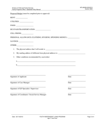 Form FPO0802 B Post 18 Services Agreement - Nevada, Page 3