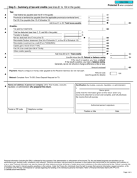 Form T3RET T3 Trust Income Tax and Information Return - Canada, Page 4