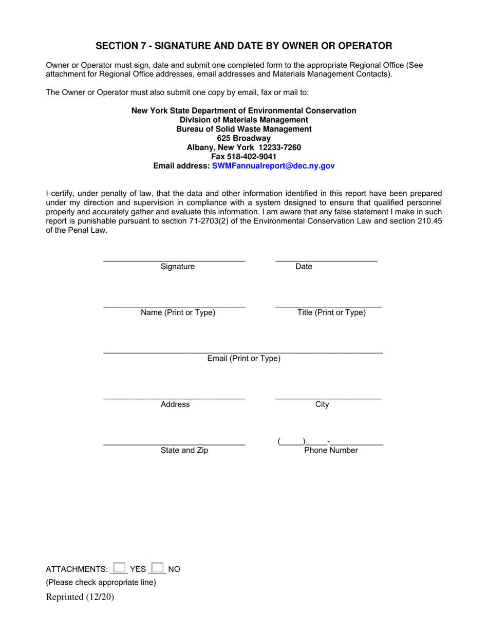 Household Hazardous Waste Collection Facility Annual Report - New York, Page 5