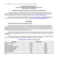 Household Hazardous Waste Collection Facility Annual Report - New York, Page 6