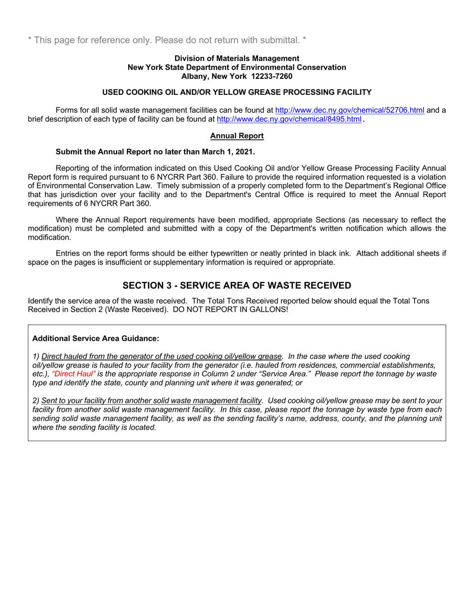 Used Cooking Oil and / or Yellow Grease Processing Facility - New York, Page 9