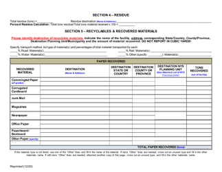 Recyclables Handling &amp; Recovery Facility Annual Report - New York, Page 4