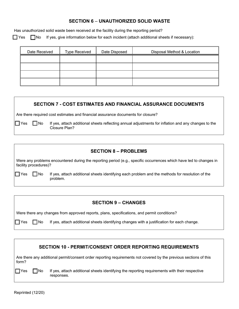 Permitted Cd Debris Handling and Recovery Facility Annual Report - New York, Page 11