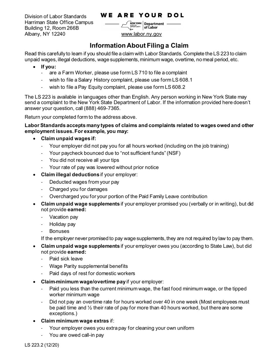 form-ls223-download-fillable-pdf-or-fill-online-labor-standards