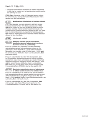 Instructions for Form IT-558 New York State Adjustments Due to Decoupling From the Irc - New York, Page 4