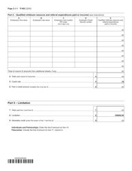 Form IT-652 Employer-Provided Childcare Credit - New York, Page 2